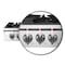 Forno SPEZIA ALTA QUALITA 30In. PRO-STYLE GAS RANGETOP FCTGS5751-30 - alternate 5